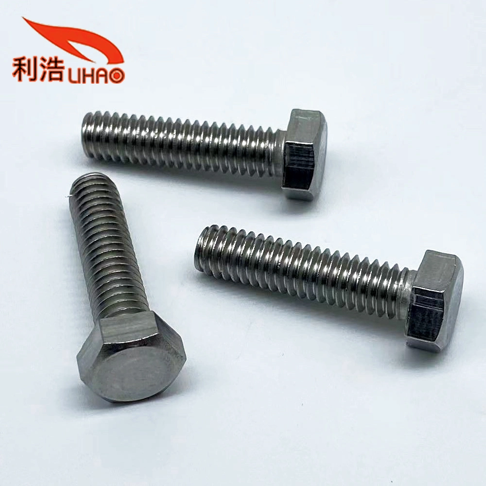 5/16-18*1-1/4 304 Stainless Steel Flat Hexagon Head Bolts