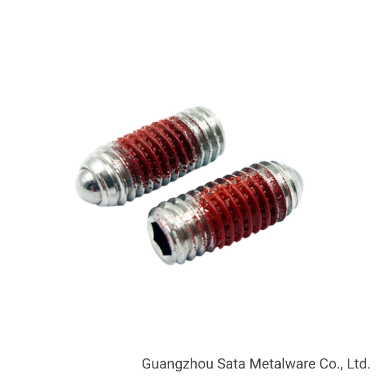 Alloy Steel and Stainless Steel Hex Socket Set Screws Hexagon Socket Grub Screws Allen Drive Headless Screws