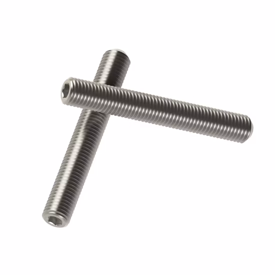 Edelstahl 304/316 Gewindestangenbolzen DIN975/DIN976 Grobgewinde A2/A4